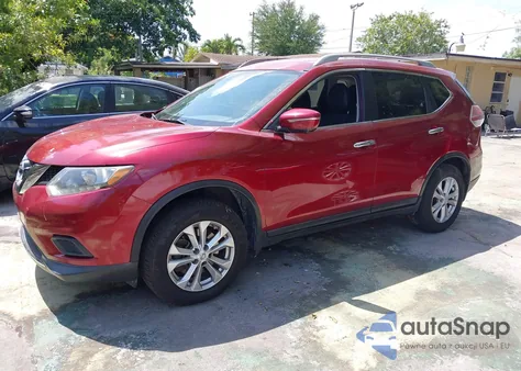 2015 Nissan Rogue Sv z USA, uszkodzony, nr VIN 5N1AT2ML7FC794851
